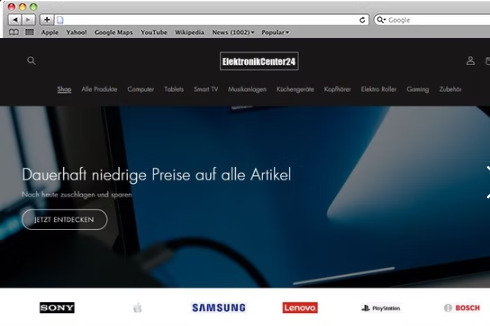 Onlineshop für Elektrobedarf